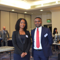 Megan Maclean and Edmund Onyame, Ghana Investment Promotions Centre